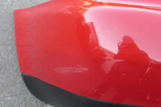 Audi A4 B5 Limousine Stoßstange hinten Heckstoßstange rot LY3H biscaBj99 - Bild 2