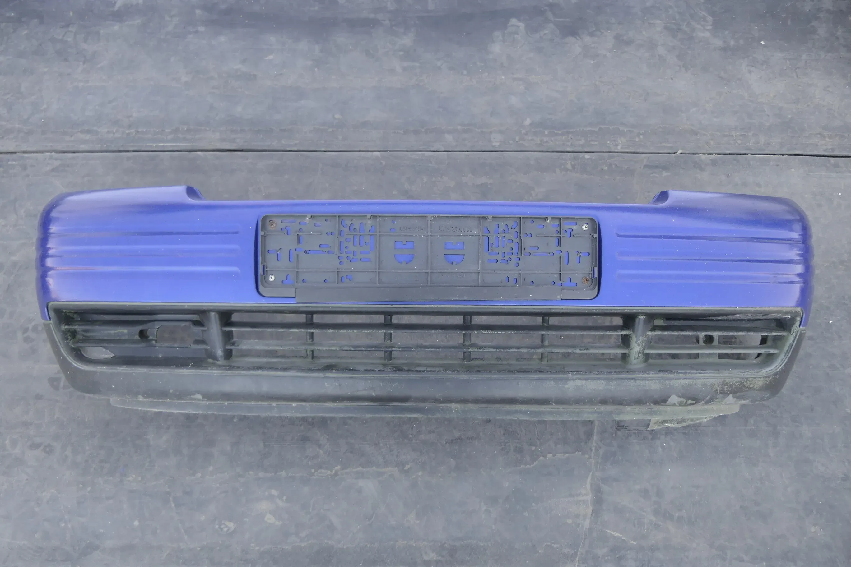 Seat Arosa 6H Stoßstange Frontstoßstange vorne blau LS5N bis ca. Bj.1999 - Bild 1