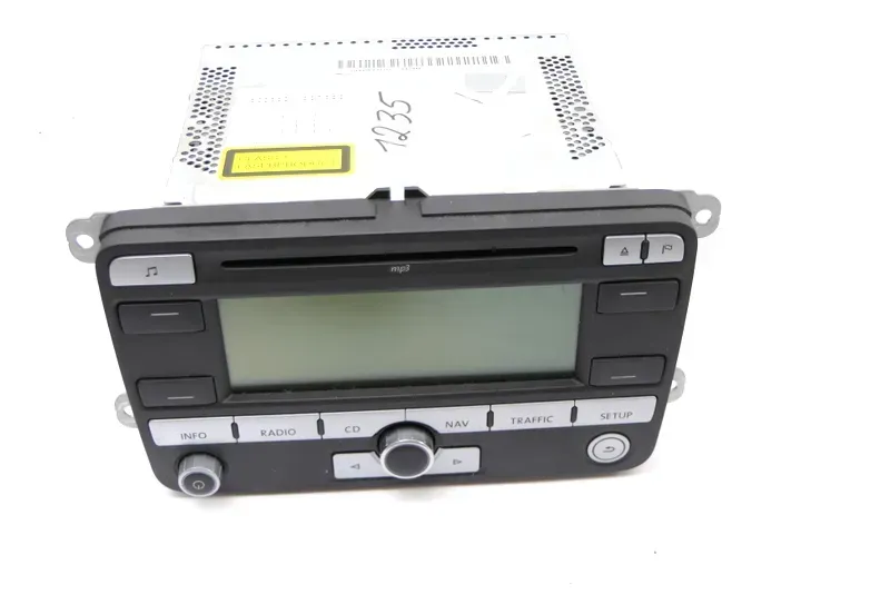 VW Passat 3C Golf 5 Navi Navigationssystem BNO 881 1K0035191D RNS 300 + Code - Bild 1
