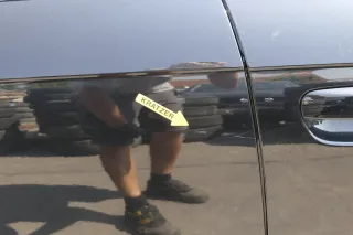 Audi A4 B7 8E Tür hinten rechts schwarz LY9B Kombi mit Scheibe + Rahmen - Bild 2