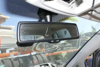 VW Golf Plus Spiegel Innenspiegel automatisch abblendbar schwarz 5M0857511B - Bild 1
