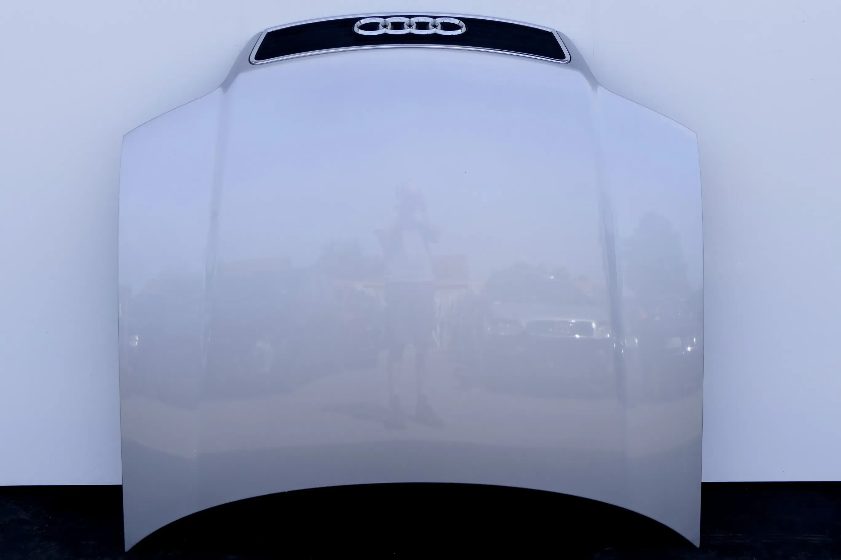 Audi A6 4B Motorhaube Klappe vorn Facelift (ab. Mitte 2002) grau silber LY7W - Bild 1