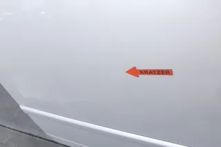 Audi A4 B6 8E nur das Türblatt Tür hinten links silber grau LY7W Kombi Avant - Bild 4