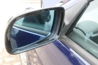 VW Golf 4 Bora elektrischer Spiegel vorne links Außenspiegel schwarz + Glas - Bild 2