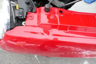 VW Lupo Kotflügel vorne links rot LP3G vorn - Bild 3