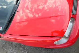VW Polo 6N Motorhaube Frontklappe Haube vorne Klappe rot LP3G - Bild 5