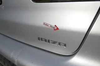 Seat Ibiza 6L Heckklappe Klappe hinten Kofferraumklappe grau LS7N ohne Spoiler!! - Bild 6