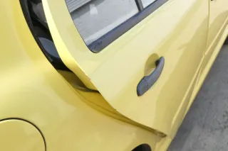 Skoda Fabia 6Y Limousine Schrägheck Tür hinten rechts gelb LF1R - Bild 6