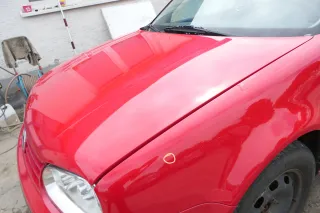 VW Golf 4 Motorhaube Haube Klappe vorne rot LY3D  -   2-3 kleine Dellen - Bild 2