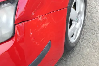 Skoda Fabia 6Y Stoßstange Stoßfänger vorne rot LF3K 2004-2008 - Facelift - Bild 2