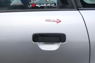 Audi A4 B5 Tür Türblatt hinten links grau LY7T Kombi Limo - Bild 5