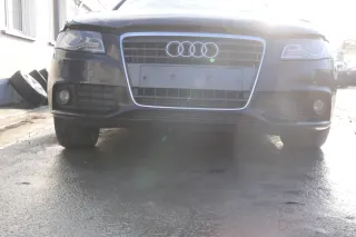 Audi A4 8K B8 Kombi Avant Stoßstange vorne mit Spoiler schwarz LY9B SWR + Grill - Bild 5