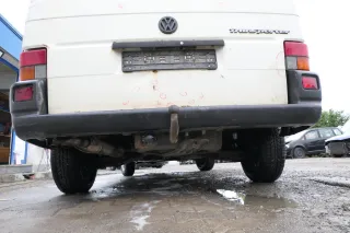 VW T4 Caravelle Multivan Stoßstange Heckstoßstange hinten 701807417 schwarz - Bild 1