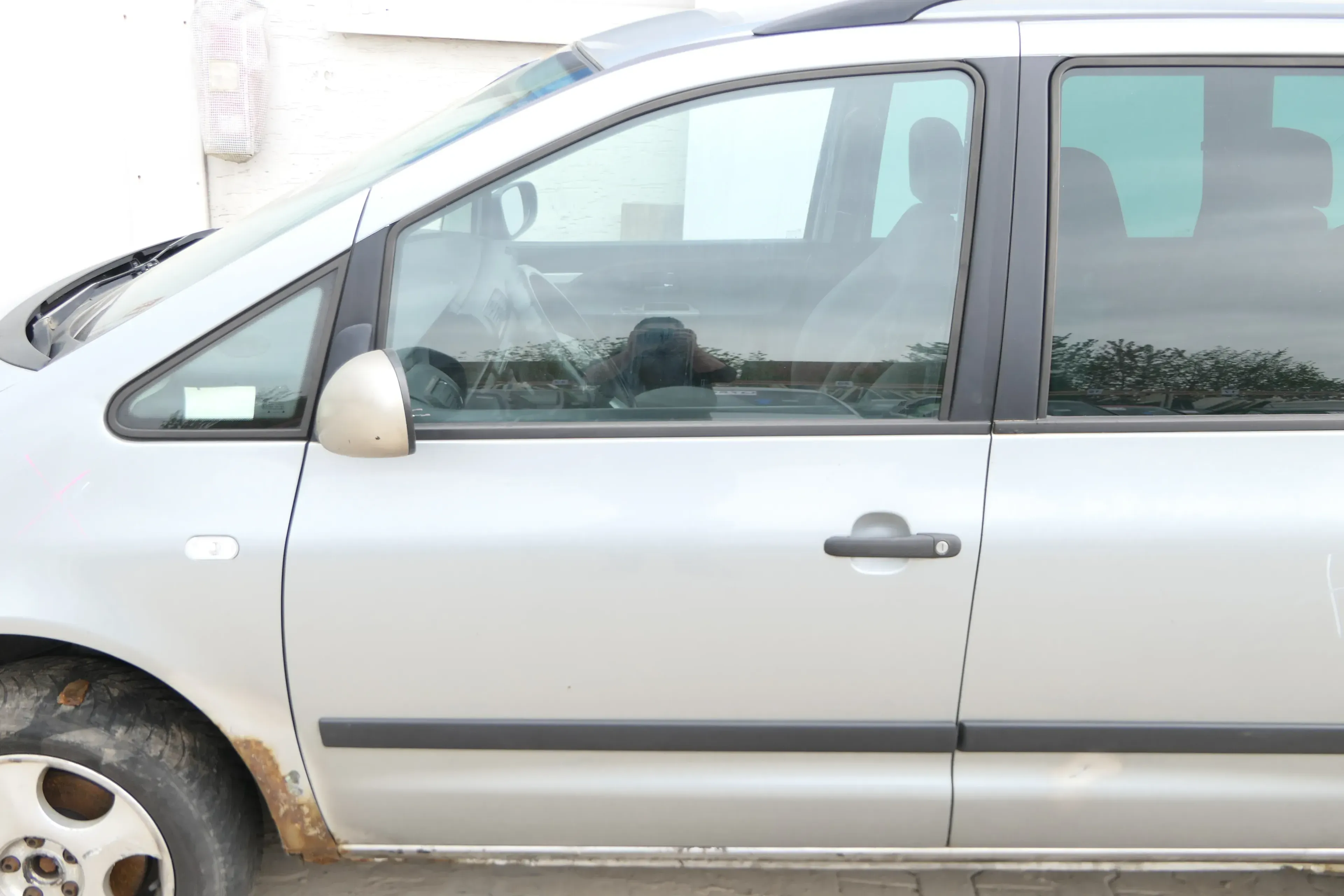 Sharan 7M Ford Galaxy WGR Tür vorne links Facelift Fahr grau cosmic-silber 2QTC - Bild 1