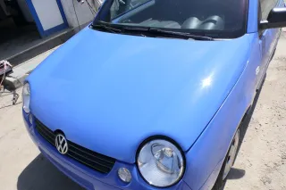 VW Lupo Motorhaube KLappe vorne grau blau LR5A softblau Frontklappe Haube - Bild 2