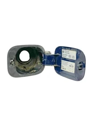 VW Golf 4 Variant Kombi Tankdeckel Deckel Tank Tankverschluß blau LC5H - Bild 2