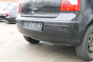 VW Polo 9N 9N3 Stoßstange Heckstoßstange hinten schwarz LC9Z - Bild 3