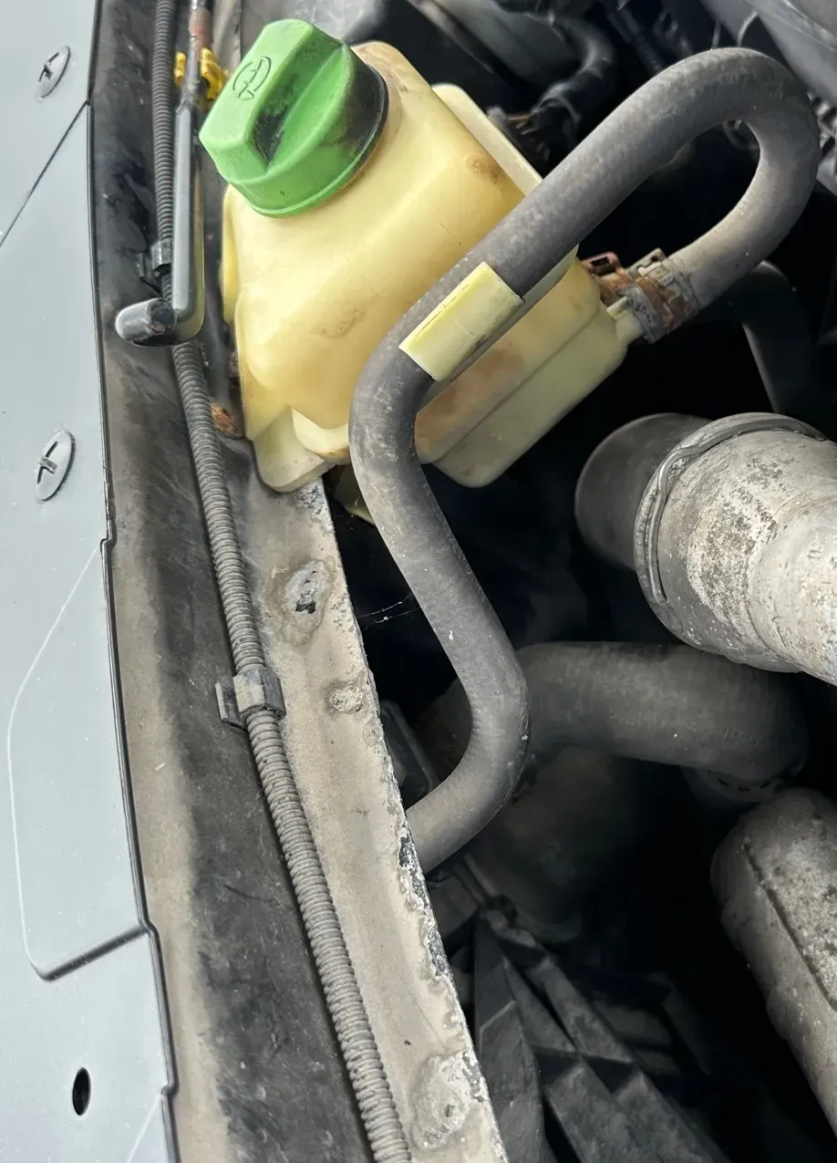 VW T5 7H Saugschlauch Servoschlauch Servoleitung 7E0422895G mit Behälter - Bild 1