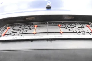 VW Fox 5Z Stoßstange hinten Stoßfänger schwarz matt u - Bild 2