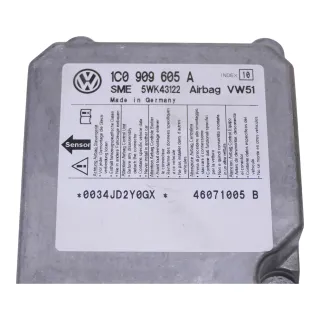 VW T5 Steuergerät für Airbag Airbagsteuergerät 1C0909605A 03G 1x Airbag Index 10 - Bild 3