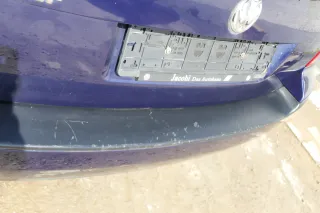 VW Golf 4 Kombi Avant Stoßstange hinten Heckstoßstange Stoßfänger blau LB5N - Bild 5