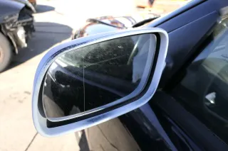 Seat Leon 1M manueller Spiegel Außenspiegel links mit Glas grau unlackiert - Bild 2
