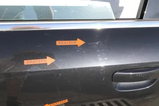 Audi A4 B6 8E Türblatt Tür hinten links schwarz LZ9W Kombi+Limo -ohne Anbauteile - Bild 4