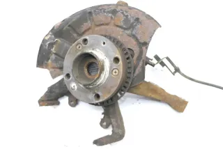 VW Golf 3 Vento Radnabe mit ABS vorn rechts Achsschenkel Radlager m Sattelhalter - Bild 1