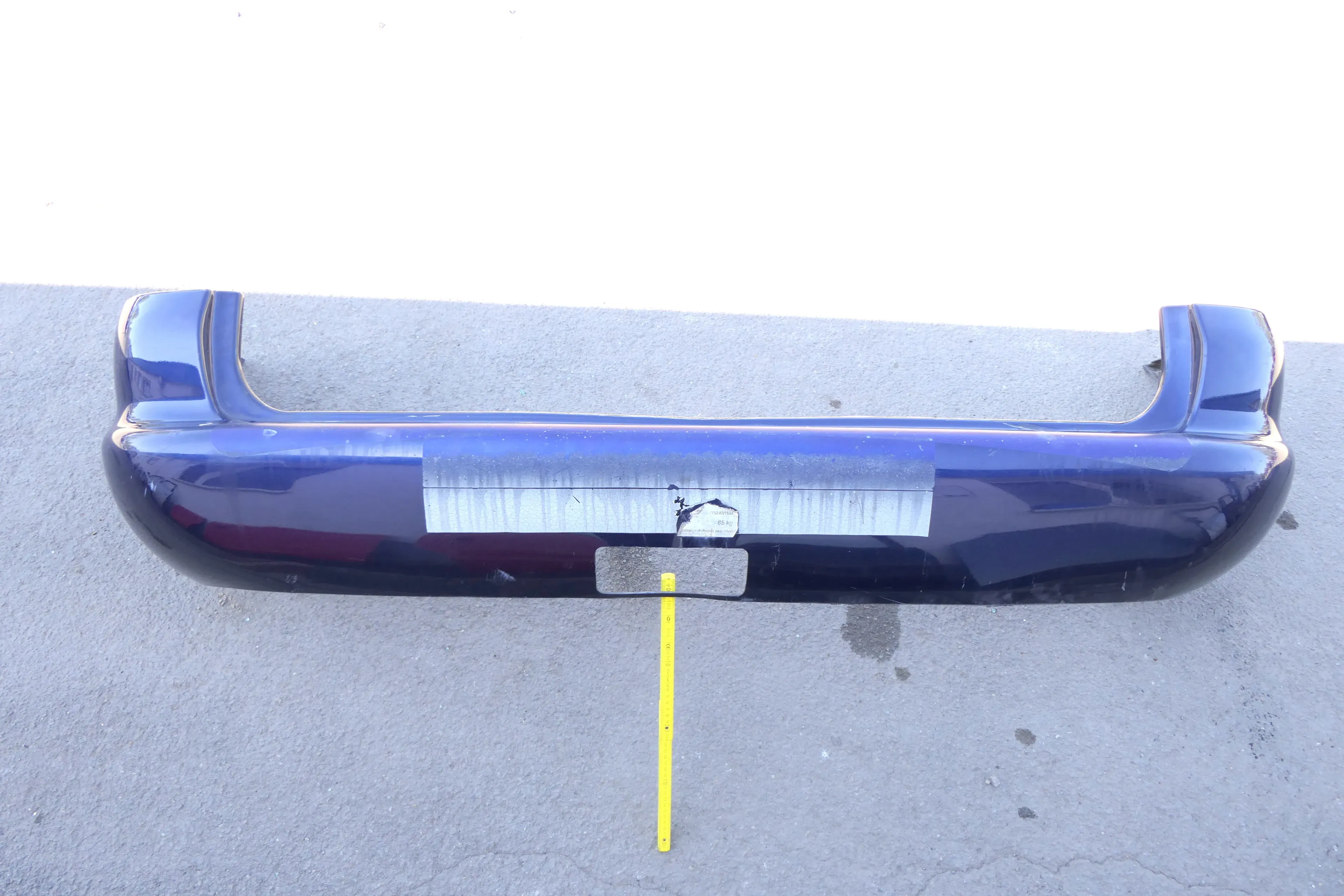 VW Sharan 7M Stoßstange hinten Heckstoßstange bis Bj. 1999 blau LB5N - Bild 1