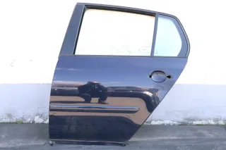 VW Golf 5 V 1K Tür Türrahmen hinten links 4/5-Türer grau blau LA5G - Bild 1