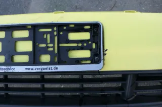 VW Lupo Stoßstange vorne Frontstoßstange Stoßfänger gelb LD1B Nebelscheinwerfer - Bild 4