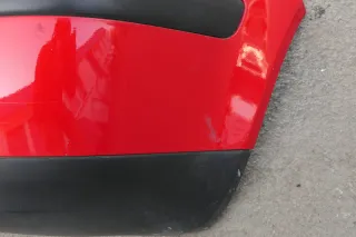 VW Golf 4 Limousine Stoßstange hinten Heckstoßstange Stoßfänger rot LP3G - Bild 5