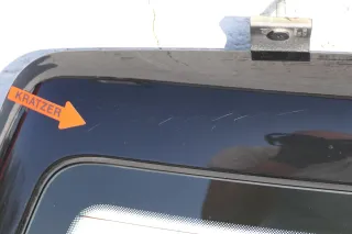 VW Lupo 6X Heckklappe hinten Klappe Kofferraumklappe Scheibe schwarz uni L041 - Bild 6