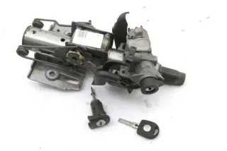 VW Golf 4 Bora Zündschloß + 1x Türschloß links mit 1x Schlüssel Tür Lenksäule - Bild 1