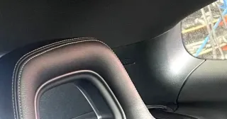 VW Scirocco C-Säulen Verkleidung links hinten schwarz Abdeckung oben - Bild 1