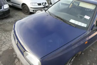 VW Golf 3 + Cabrio 1E Motorhaube Haube Klappe vorne blau LA5E - Bild 3