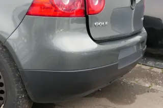 VW Golf 5 1K Limousine Stoßstange hinten Heckstoßstange sagagreen grün LA6Q - Bild 3