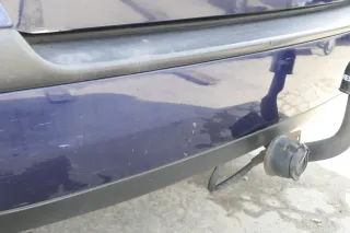 VW Golf 4 Kombi Avant Stoßstange hinten Heckstoßstange Stoßfänger blau LB5N - Bild 6