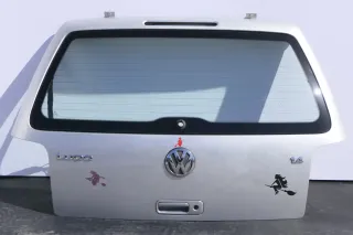 VW Lupo 6X Heckklappe Klappe Kofferraumklappe Scheibe silber LR7X - Bild 1