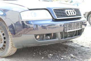 Audi A6 4B Frontstoßstange Stoßstange vorne Stoßfänger blau LY5K Facelift - Bild 4