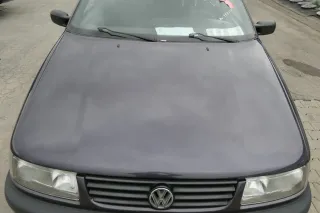 VW Passat 3A 35i Motorhaube Klappe vorne vorn Haube blau grau LC5P - Bild 1
