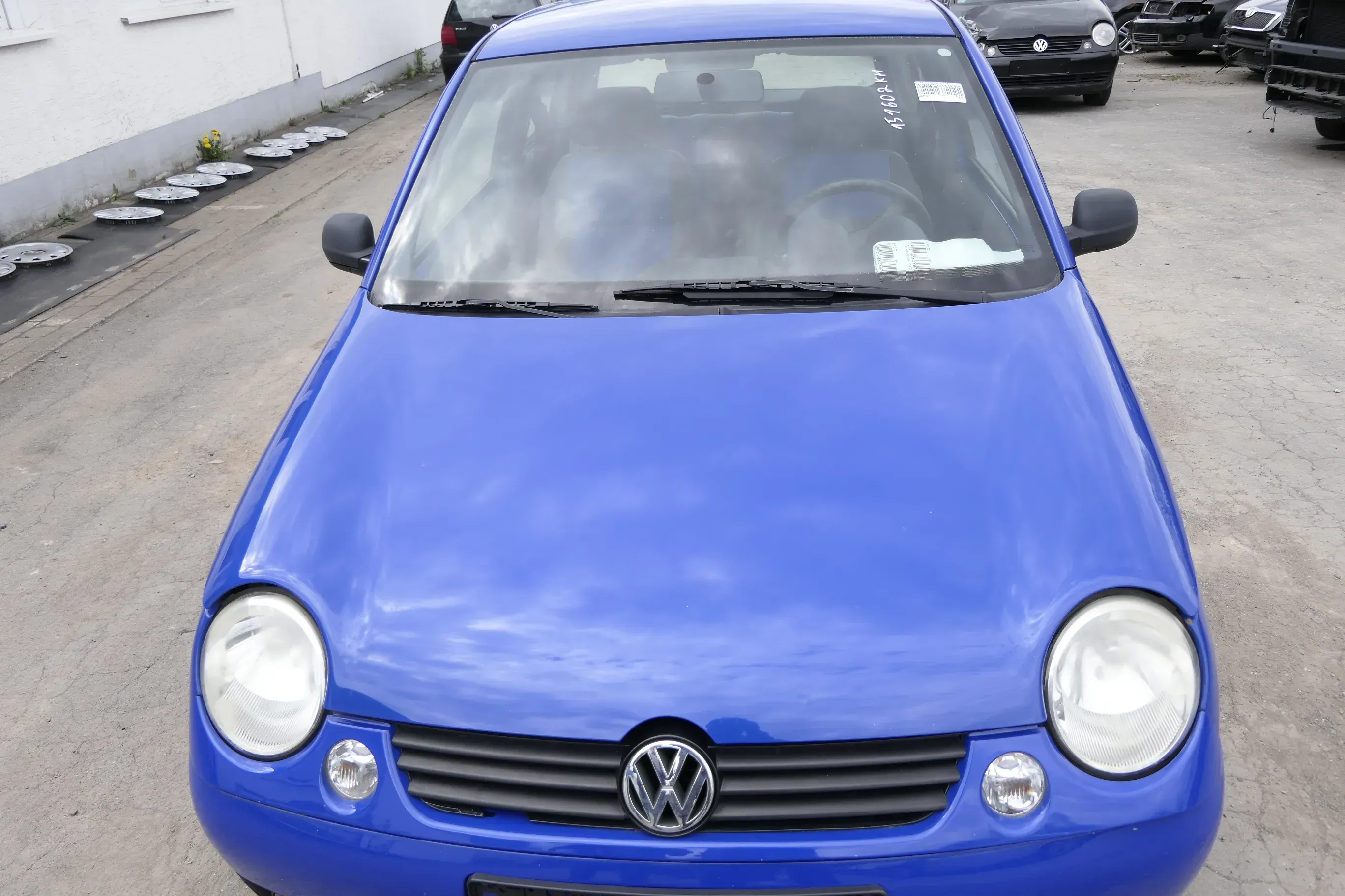 VW Lupo Motorhaube KLappe vorne blau LW5Z jazzblue - Bild 1