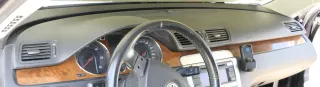 VW Passat 3C Mittelkonsole Verkleidung Abdeckung Tacho Dekor nur Holz Nuss - Bild 1