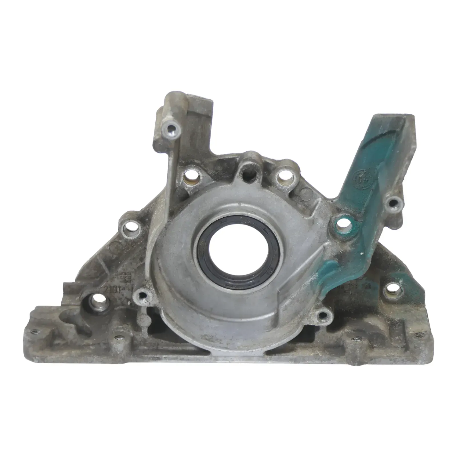 Dichtflansch Abdeckung Kurbelwelle Audi Seat Skoda Polo 9N Lupo VW 045103153 - Bild 1