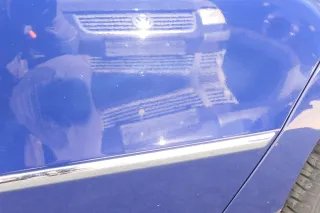 VW Passat 3C Kombi Variant Tür hinten links blau blue LC5E ohne Anbauteile - Bild 2