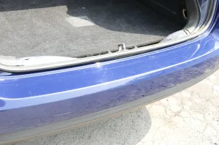 VW Passat 3C Kombi Stoßstange hinten Heckstoßstange Stoßfänger blau LA5E - Bild 5