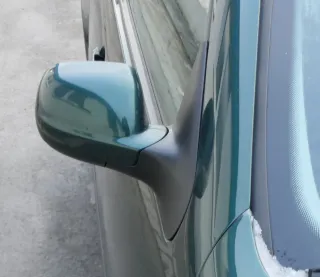 VW Golf 4 Bora manueller Spiegel rechts Außenspiegel grün LC6M + Glas - Bild 3