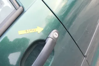 VW Golf 4 Bora Tür vorne links Fahrertür 4/5-Türer & Kombi grün LC6M -ohneAnba - Bild 2