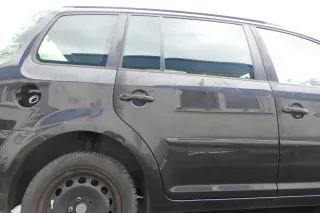 VW Touran 1T 1T3 Tür hinten rechts schwarz LC9Z - Bild 1