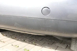 VW Touran 1T Stoßstange hinten Heckstoßstange Stoßfänger grau LD7X - Bild 5